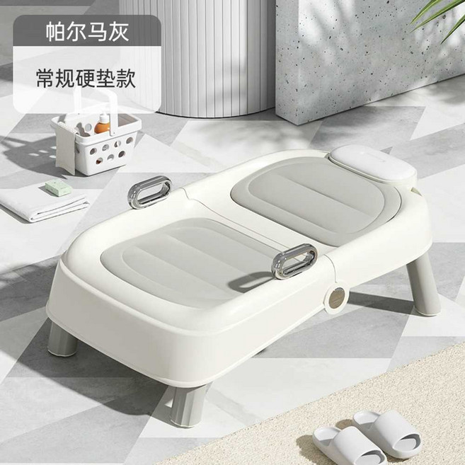 luckyfriend 샴푸의자 노인 성인 샴푸대 임산부 어르신 가정용 누워서 환자 머리감기기 접이식, 1. 그레이 본체, 1개, 그레이