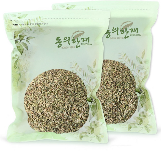 동의한재 햇 회향 펜넬 산미나리씨, 1kg, 2개