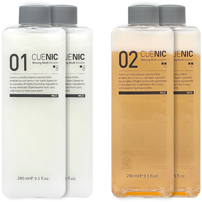 그리에이트 큐닉 웨이빙 멀티 솔루션 1제 2제 각, 2개, 280ml