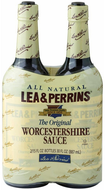 Lea & Perrins 오리지널 우스터셔 소스 2팩, 1개, 887ml
