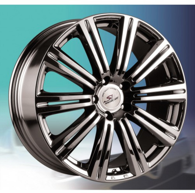 FK 鋁圈 B277 黑電鍍鋁圈, 1個