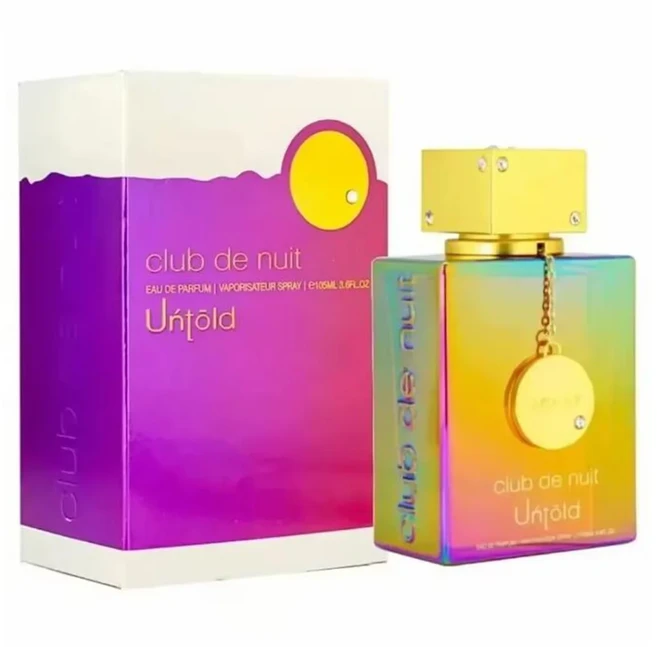 Club de Nuit Intense Untold Sillage 화이트 임페리알 아이코닉 우디 남성 꽃 과일 천연 스프레이 100ml, 07 Untold