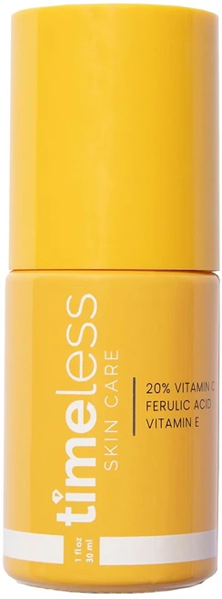 타임리스 스킨케어 20% 비타민C 비타민E 페룰산 브라이트닝 세럼 무향 30ml, 3개 - 쿠팡