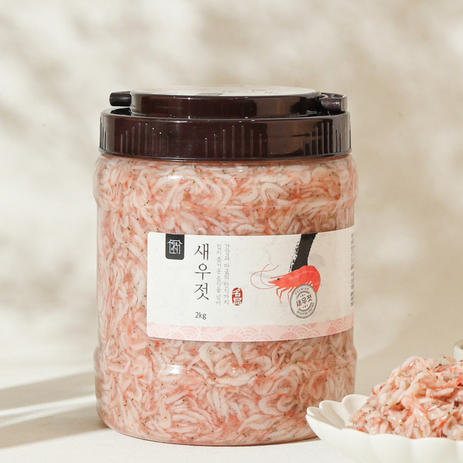 [국산 새우IOO%] 향토미가 프리미엄 추젓 천연재료 국산 새우젓, 1개, 2kg