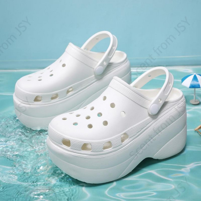 굽높은 키높이 슬리퍼 쿠션 10cm 바캉스 실내화 푹신한 여름 통굽 발편한 여성