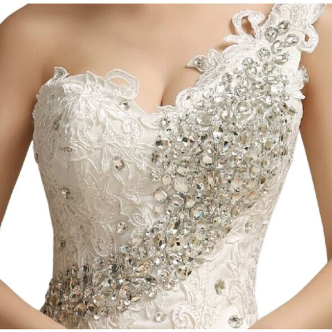 이엔컴퍼니 와이드 누브라 웨딩 오프숄더