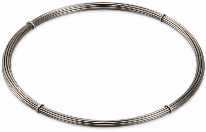 티타늄선 티타늄와이어 공예 산호프렉 공구용 수작업공예 금속와이어 금속선, 1개