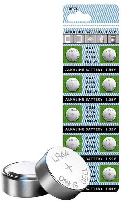 鈕扣電池 AG10/LR1130 AG13/LR44 AG3/LR41 AG4/LR626, 1個, AG13/LR44-10顆裝