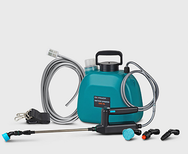이엑스파워 충전식 분무기 풀세트 농약 원예 세차 청소 물통포함 EBS-5L, EBS-5L(세트)