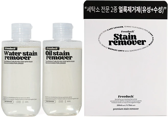 프리덕 세탁소용 얼룩제거제 오래된 옷 기름 피 흰티 의류 김치 얼룩 제거, 1개, 400ml - 쿠팡