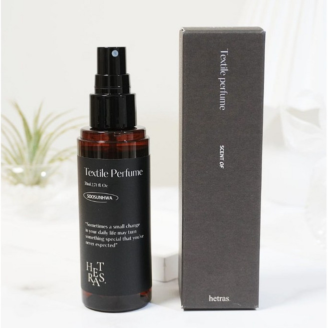 헤트라스 텍스타일퍼퓸 고농축 천연 섬유탈취제 정전기방지 스프레이 드레스퍼퓸 80ml hetras, 1개, No.12수선화