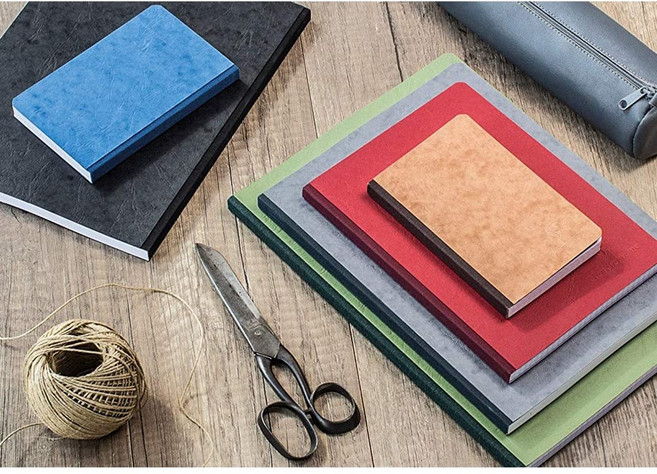 프랑스 클레르퐁텐 에이지백 제본노트 A4 하드커버 사무 학생 필기 공부노트, 라인, 1권, A4 green