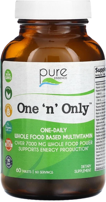 퓨어에센스 원 앤 온리 One 'n' Only 60정, 4병 - 쿠팡