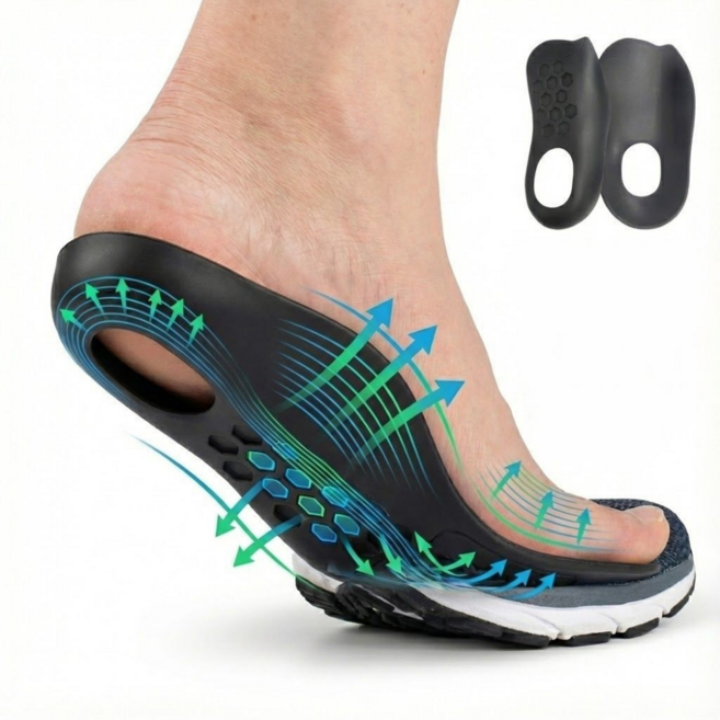 다이떼 아치 보조 기능성 벌집 신발 깔창, 1세트