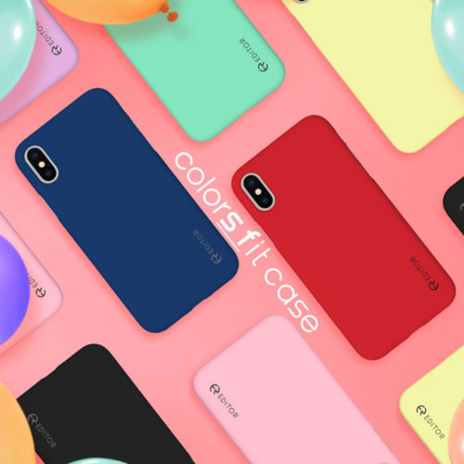 미스터마켓 갤럭시S10E 에디터 컬러핏 케이스 G970 BAR형