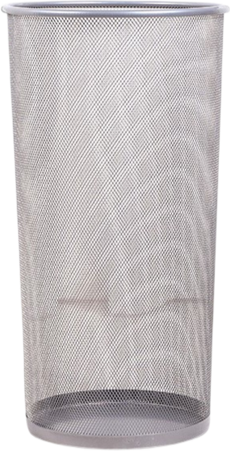 그로스웨이 현관 사무실 카페 우산통 업소용 대용량 메쉬 모던 우산꽂이, 실버, 1개