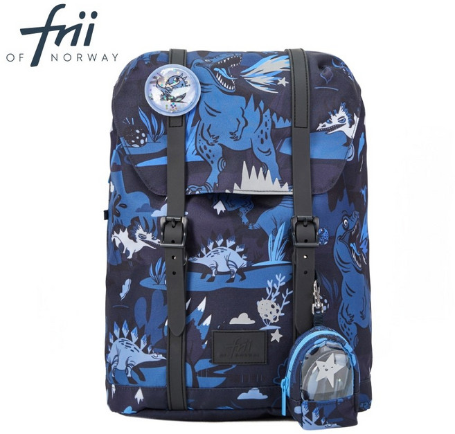 Frii 輕量護脊書包 Retro 22L 可機洗 贈便當袋