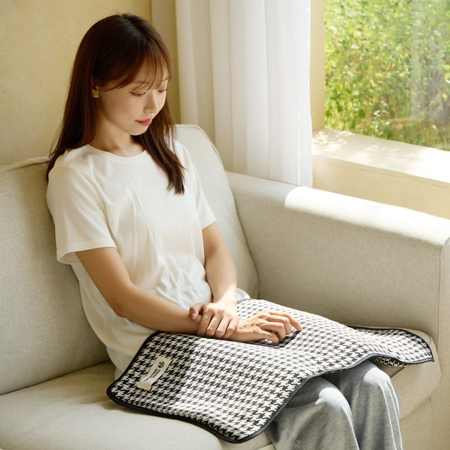 Hanil 온열 찜질기 블랙 레귤러 HP-3560B, 레귤러(60 x 35 cm)