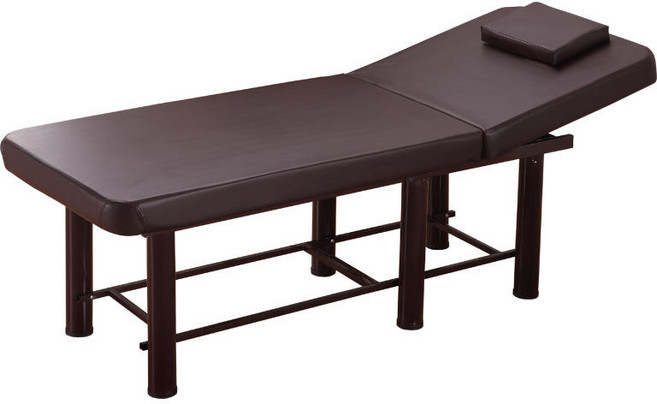 접이식 마사지 베드 프리미엄 피부관리 베드 경락 치료 휴대용 높이조절 베드 피부관리 베드 피부미용 미용 안마 경락 속눈썹 반영구 스포츠 침대, 갈색