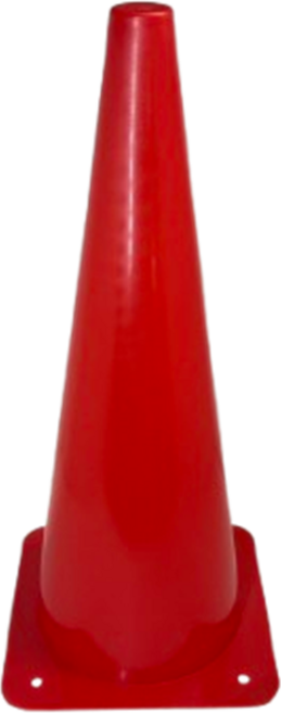 三角錐 - 運動訓練標記錐 敏捷訓練器材, 紅色