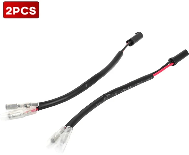 [호환] 방향 지시등 와이어 어댑터 케이블 플러그 커넥터 스즈키 V-Strom 650/1000/1050 Bandit 1250 GSF, 02 2pcs