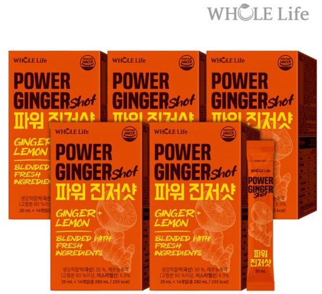 파워 진저샷 14포 x 5박스
