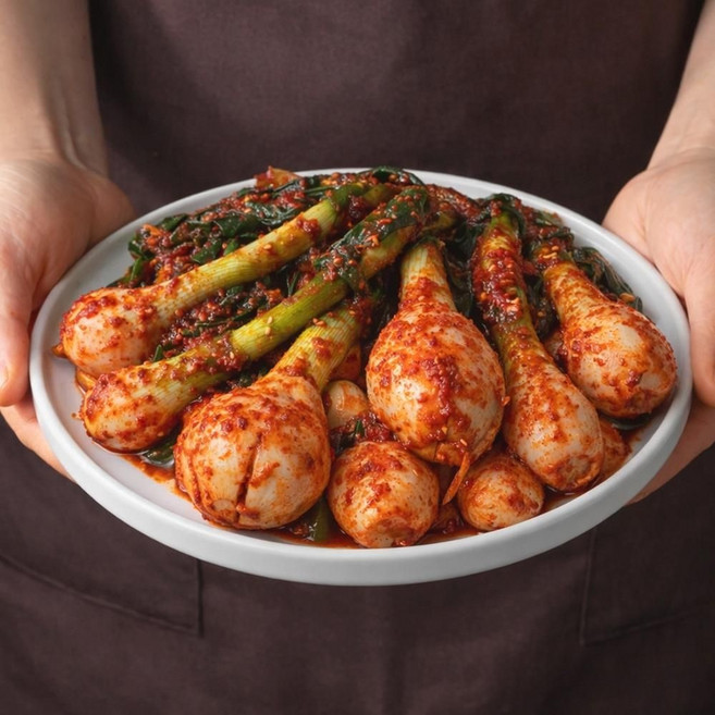 신선한 국내산 양파줄기김치 2kg