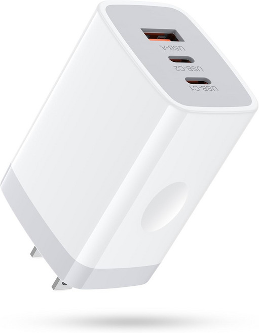 65W 초고속 삼성 갤럭시 S26 울트라 충전기 USB C 3포트 A & Type 안드로이드 폰 블록 S26+ S25 FE 플러스 A17 A16 5G A36 A56 Z 폴드 7
