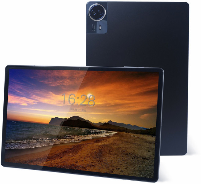 14.1인치 글로벌 버전 태블릿 14인치 대화면 안드로이드 14 16GB512GB 저장용량 4G 통화 기능 5G WiFi 12000mAh, [01] standard, [02] 검정색