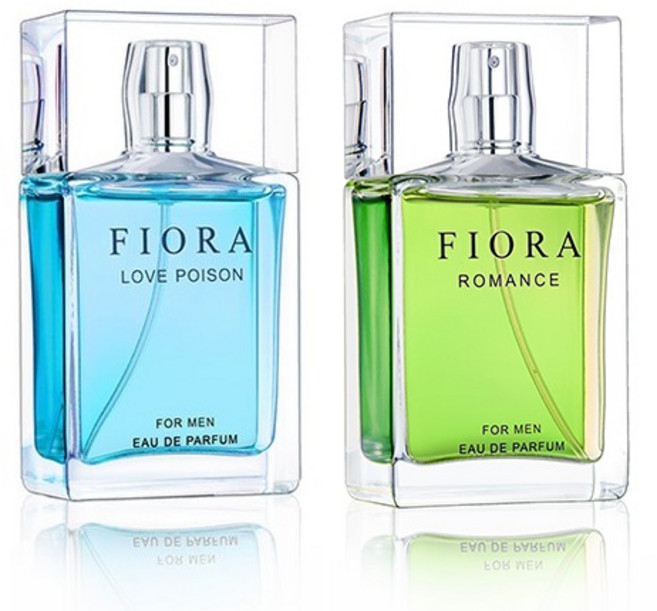 [향수세트] 피오라 러브포이즌 + 로맨스 남자향수 50ml 2종세트, 300g