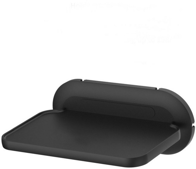 Google Nest 허브 홀더용 HOMEMOUNT 벽걸이 브래킷 Alexa Echo Show 8 1세대 2세대 선반 내장 케이블, 2.Black, 02 Black