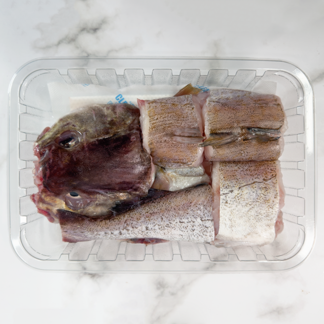 생대구 생물 생선 대구뽈 이리 곤 고니 알 지리탕 찜, 1개, 600g 내외