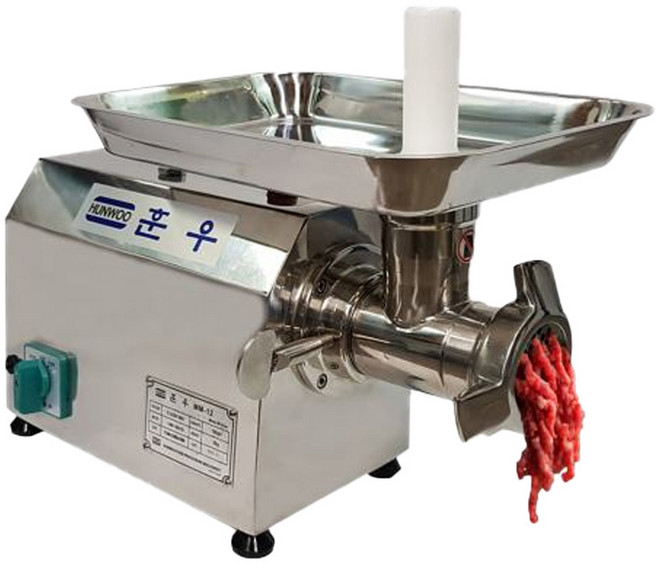 HUNWOO 조리용 고기분쇄기 MM-12 떡갈비 1.5마력 업소용 민찌기