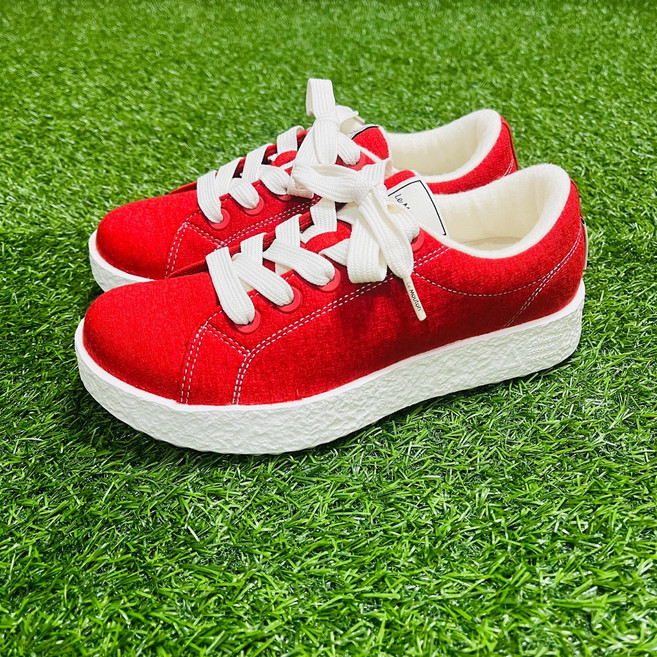 르무통 버디 최신상 발편한 스니커즈 레드컬러 VIVALV