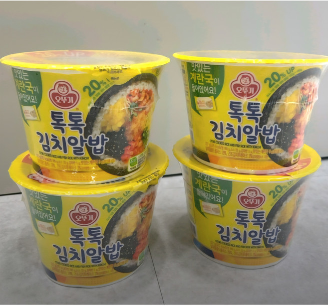 오뚜기 컵밥 톡톡 김치알밥, 227g, 36개