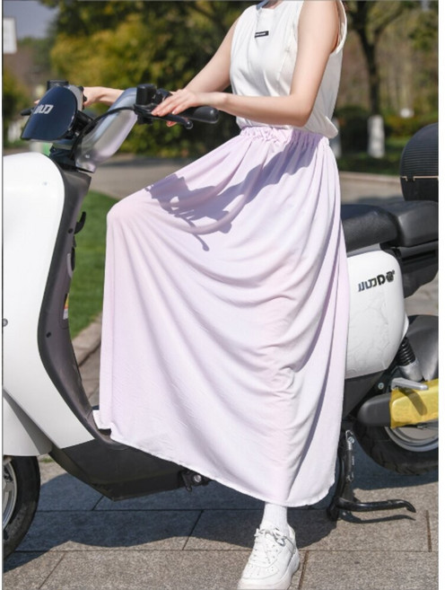 防曬裙 涼感防曬裙 冰絲防曬裙 機車防曬裙 抗UV 機車遮陽裙