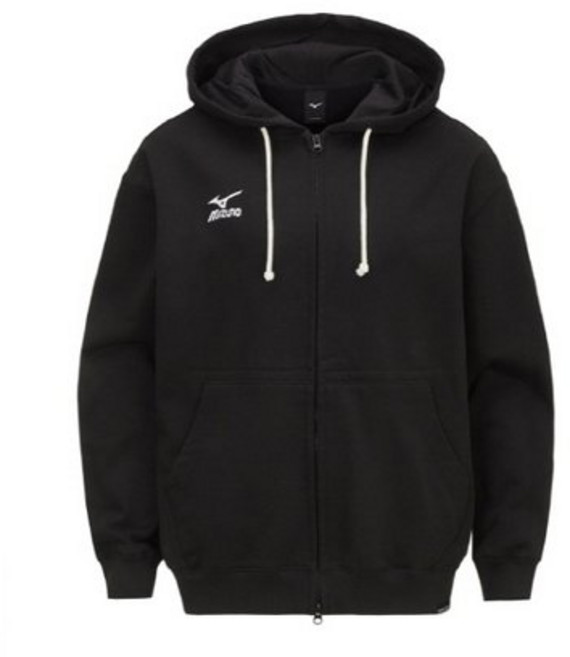 미즈노 스포츠스몰로고 스탠다드 후드 티셔츠 블랙 32YC452309 2856628