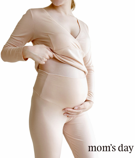 맘스데이 모달 임산부 내의 상하세트