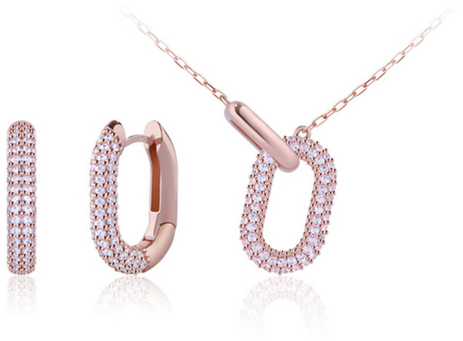 14K G.F 귀걸이/목걸이 에르넬 SET SET0115