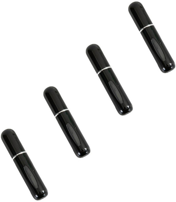 셀링온 리필 향수공병, 4개, 블랙