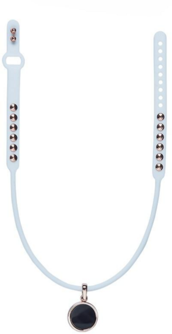 클라비스 건강목걸이 히어로 화이트로즈골드 자석목걸이, 1개