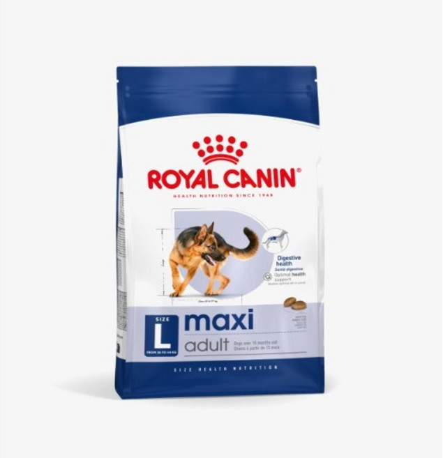 로얄캐닌 강아지사료 맥시 어덜트 4kg 뼈 관절건강, 1개, 닭