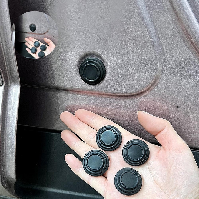 자동차 문 충격 흡수 스티커 문콕 문쾅 방지 도어 범, 도깨비닷 1type, 1개