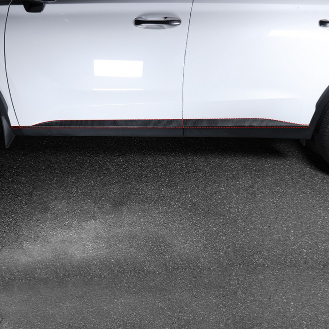 카스타 호환 더뉴 팰리세이드 차량 용품 도어 가니쉬 커버 카본 블랙 몰딩