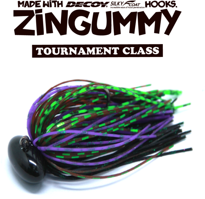 ATZ 징거미 10.5g Zingummy 풋볼러버지그 스위밍지그 데코이훅, 011(PPC), 1개