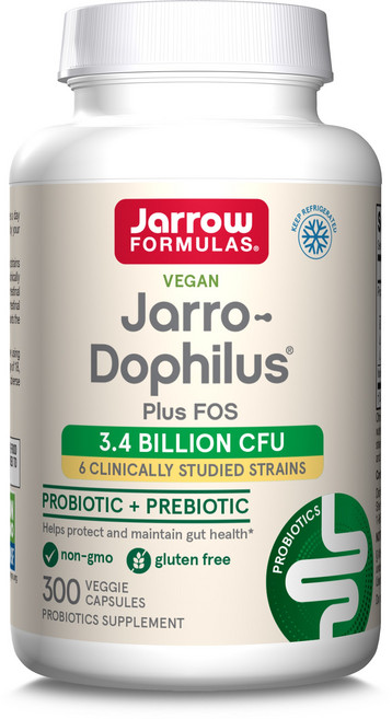 재로우 포뮬라 재로-도필러스 + FOS 유산균 캡슐, 300정, 1개