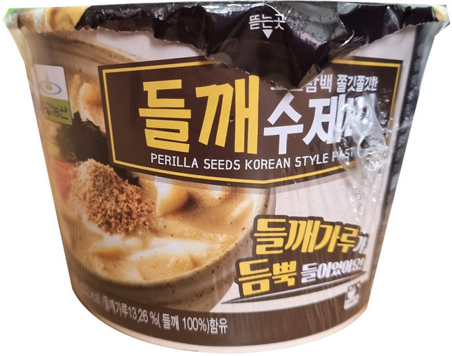 칠갑농산 들깨수제비 188.5g, 6개