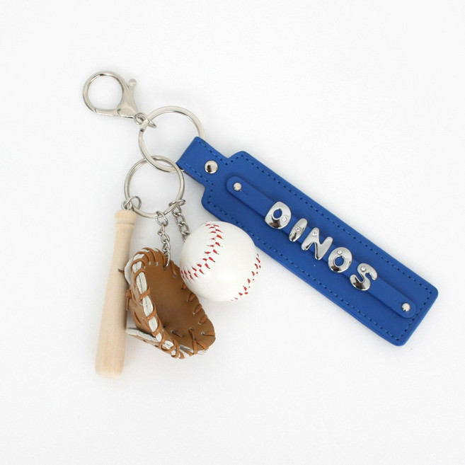 ALFRIENDS 야구 키링 열쇠고리, 1개, 다이노스