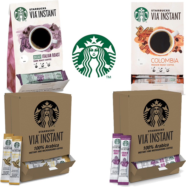 스타벅스 스틱 커피 비아 인스턴트 디카페인 이탈리안 콜롬비아 베란다 50개입, 53g