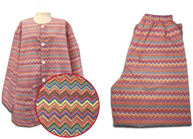 병원 물결핑크 환자복 환의 병원복 입원복 요양복